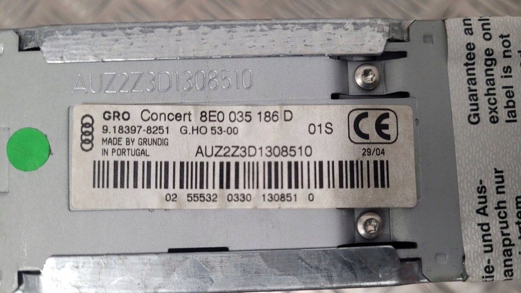 фото №9, Audi a3 s3 8p 2004 панель / радіопрогравач cd/dvd/gps