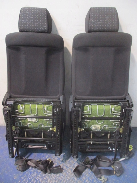 фото №4, Mercedes w202 комплект сидений перед+ tył+pasy