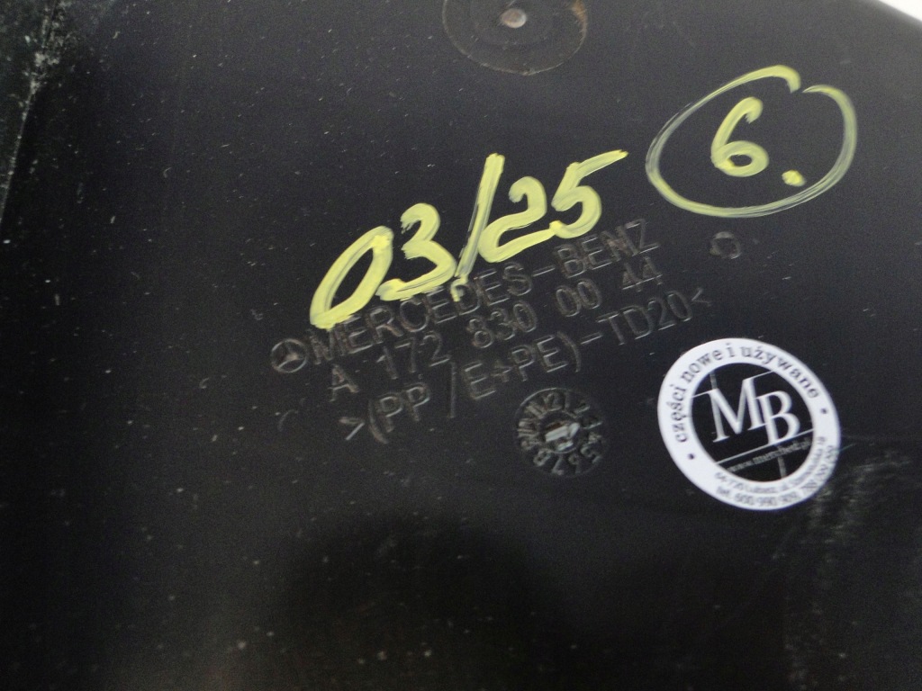 фото №14, Mercedes защита впуск канал odprowadznie wody жабо правое slk r172 172