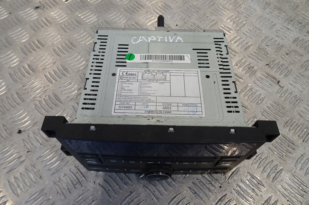 фото №2, Chevrolet captiva lift радио радиопроигрыватель cd 10-