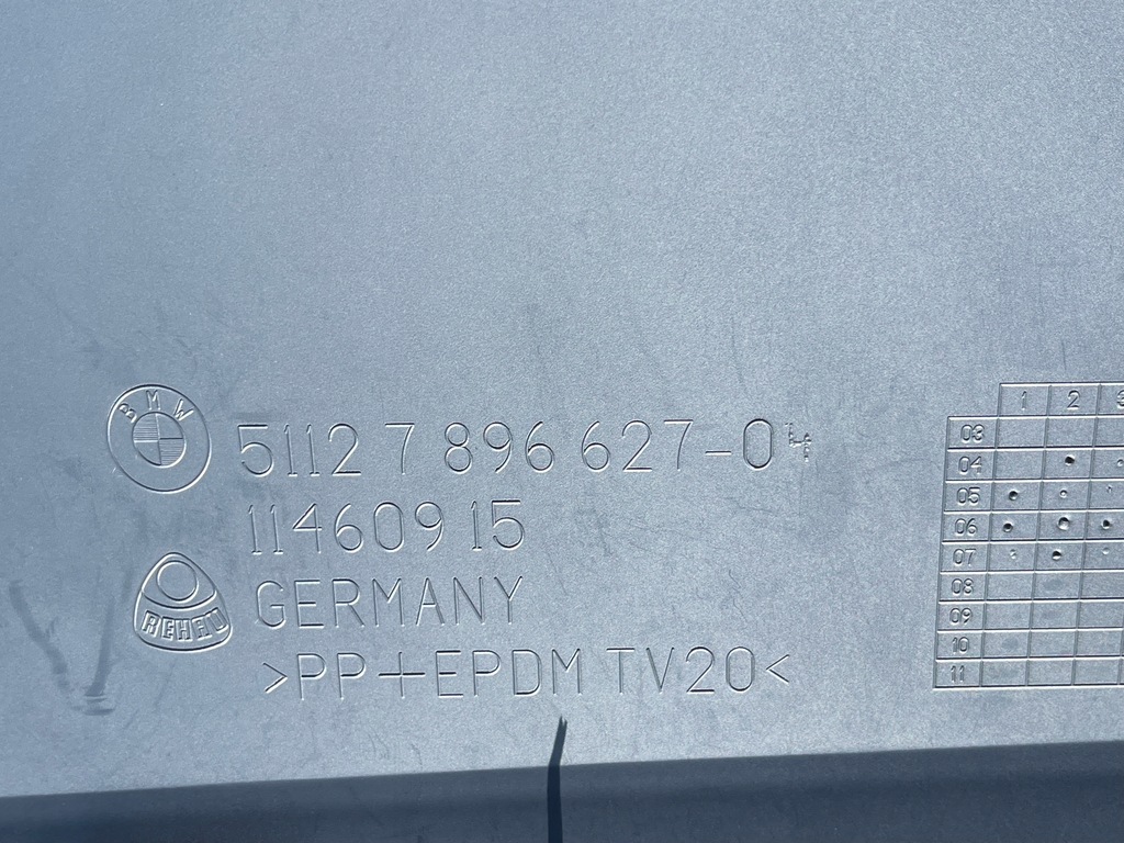 фото №15, Bmw 5 e60 e6 m-pakiet диффузор накладка спойлер задняя