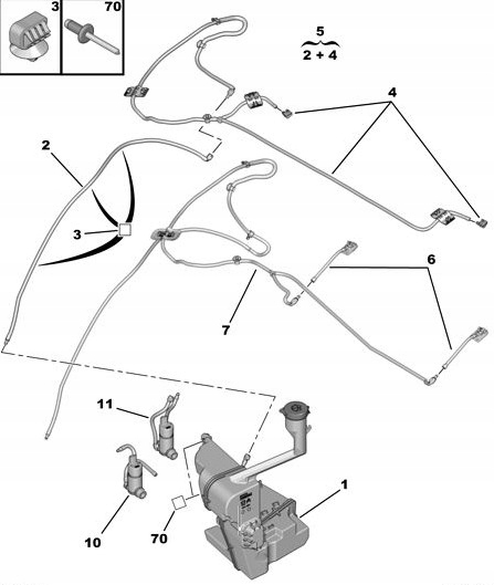 фото №5, Бак жидкость распылителя peugeot 308 6431l2