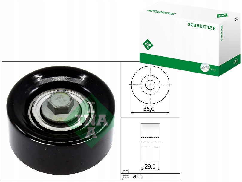 фото №1, Ролик направляющая ремень распределительного вала hyundai i30 i40 i cw kona tucson