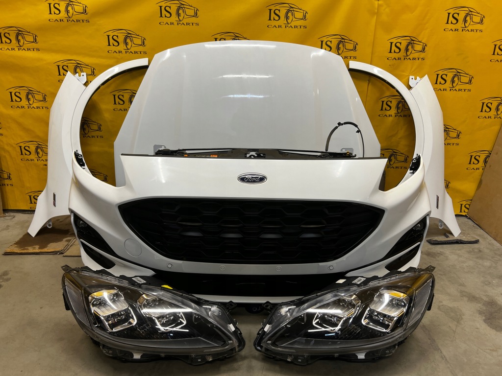 фото №1, Капот лампы перед радиатор st-line ford kuga mk3 frozen white