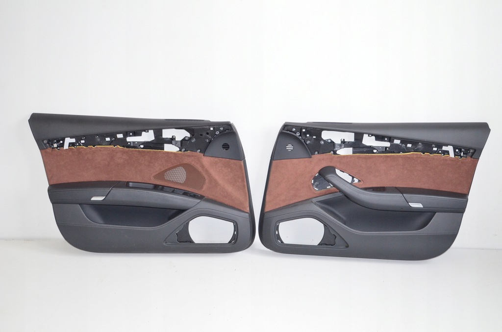 фото №15, Audi a8 4h d4 комплект сидінь шкіра коричневий elekrtyka