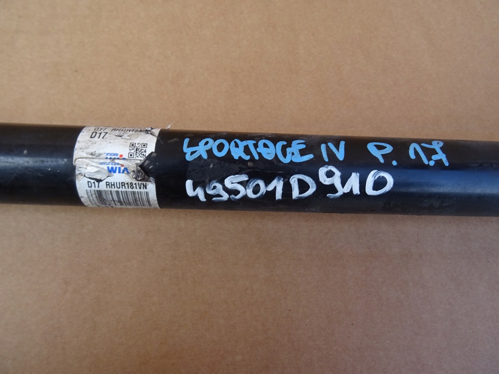 фото №3, Kia sportage iv привідний вал права 49501d910