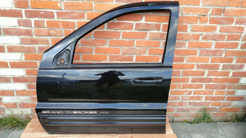 фото №1, Jeep grand cherokee wj дверь левый перед чёрные