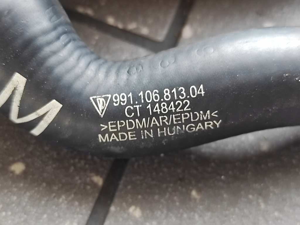 фото №4, Шланг wąż труба wody porsche 911 991