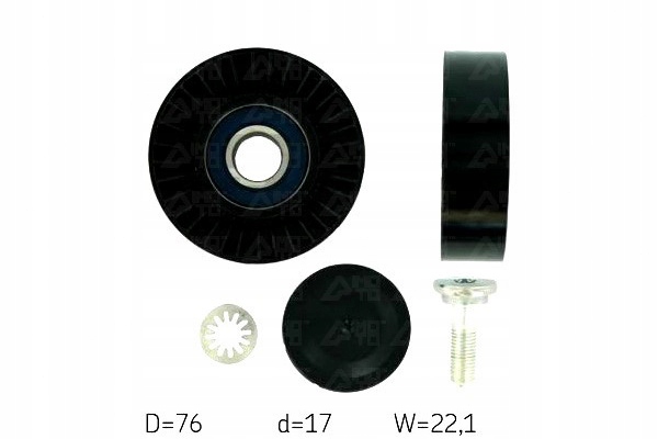 фото №1, Skf ролик ремінь багаторучний. kia carnival 2,9 crdi