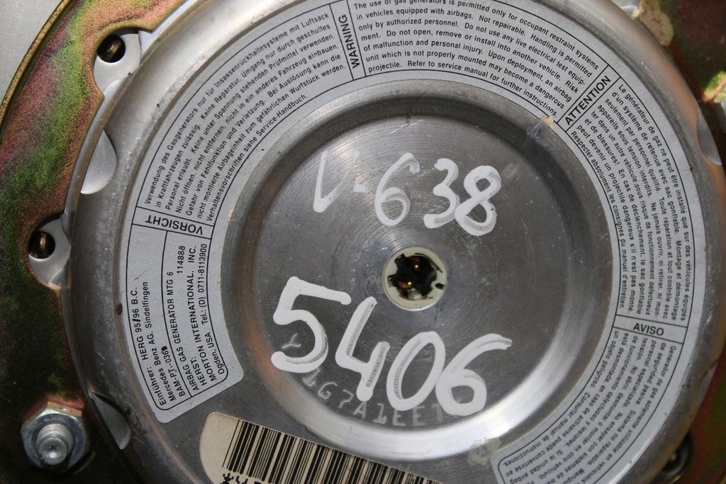 фото №8, Подушка подушка безпеки водія vito w638