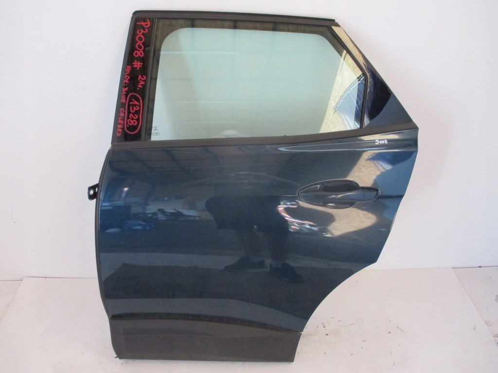 фото №6, Двері ліва задні peugeot 3008 ii 21r blue celebes