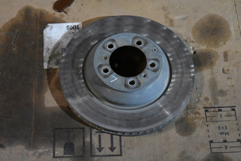 фото №1, Idealna диск тормозная левая задняя wolframowa porsche taycan 1