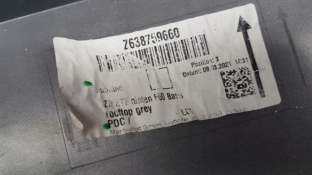 фото №10, Бампер задний mini countryman f60 lci lift