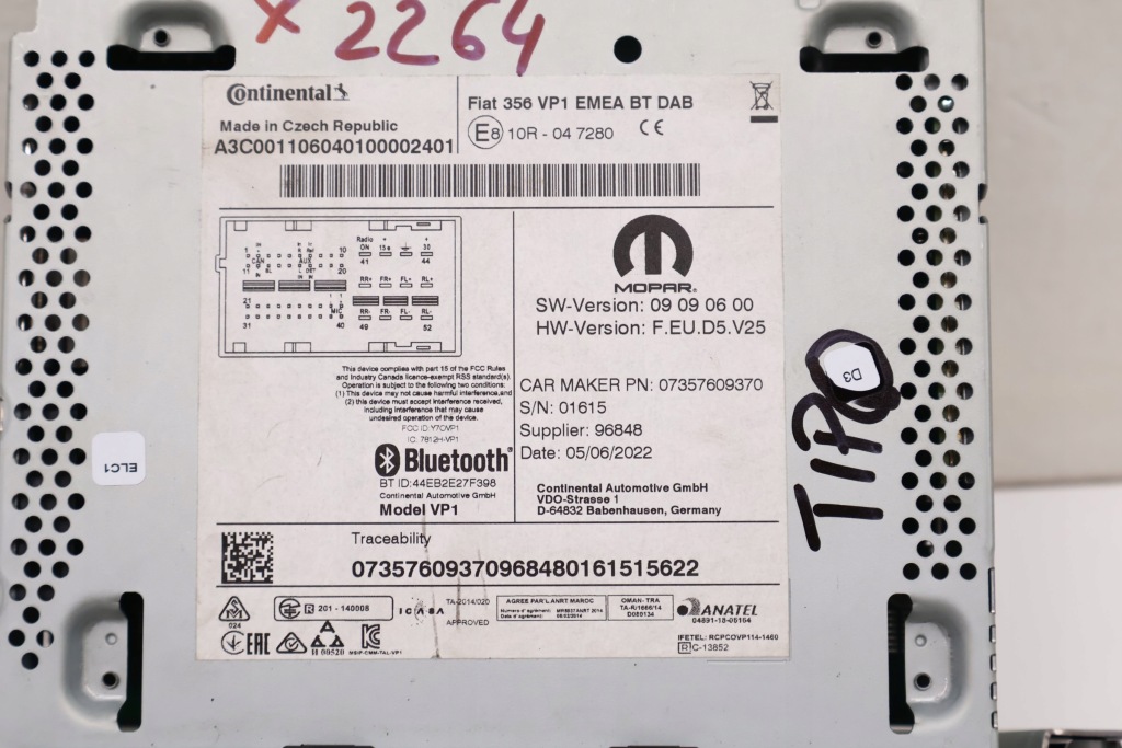 фото №8, Fiat tipo ii радіо 7357609370