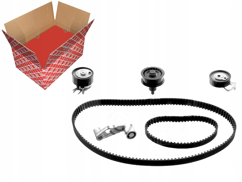 фото №1, Febi комплект - набір ремінь розподільного валу 036198119e 36