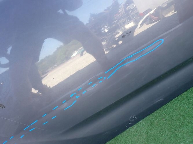 фото №7, Hyundai ix20 дверь правое задние задняя