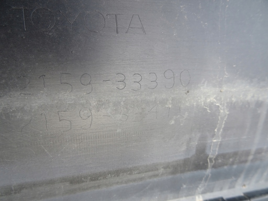 фото №8, Toyota camry 17- бампер задняя задний 52159-33390
