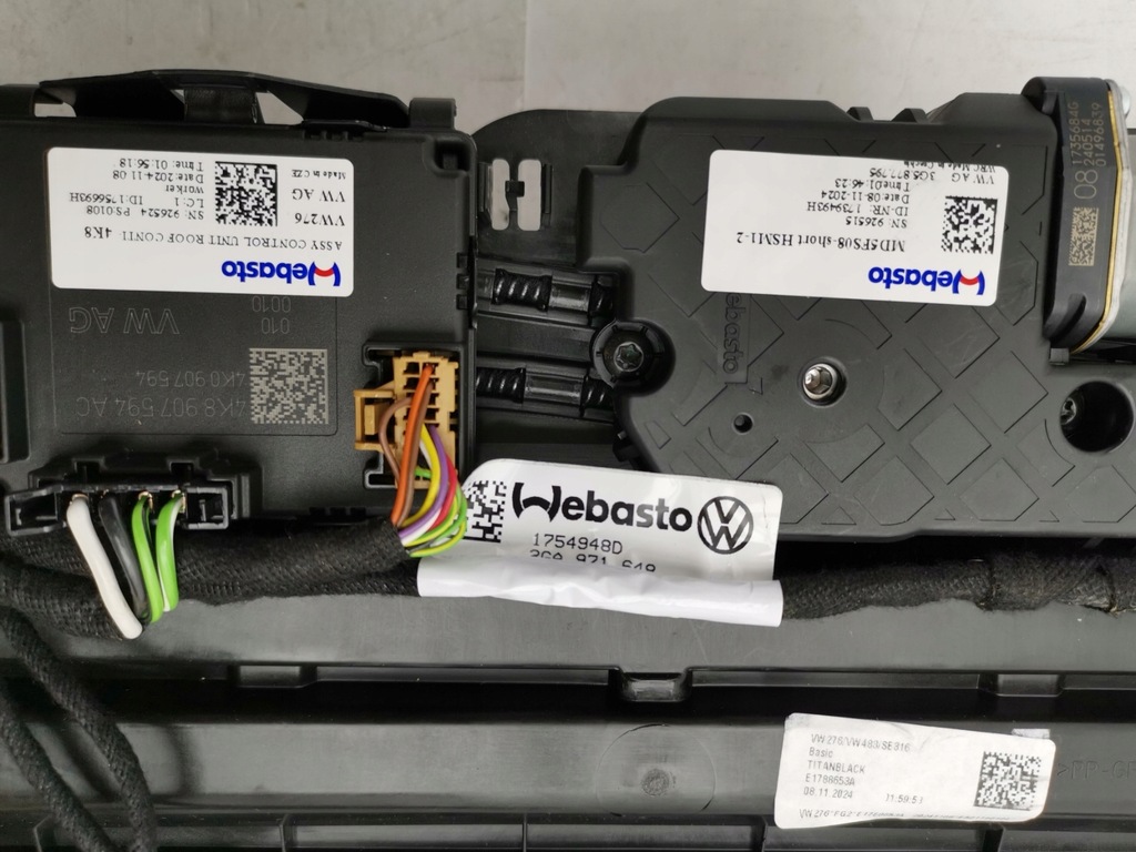 фото №8, Люк панорама люк vw t-roc 2ga877049 новый оригинальный