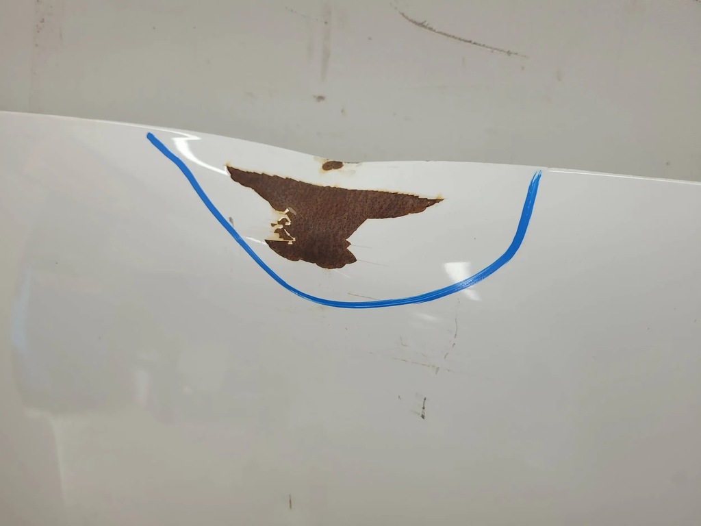 фото №6, Mitsubishi asx капот крышка двигателя перед передняя fv