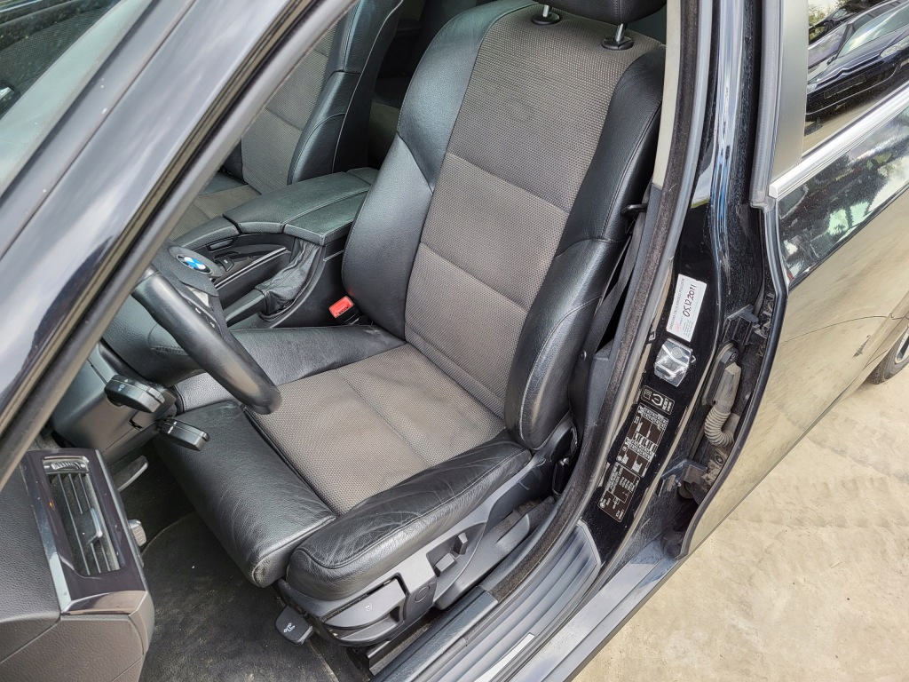 фото №13, Bmw e61 lift сиденья заднее сиденье обшивки sport кожа шторка дверь sportsize europa