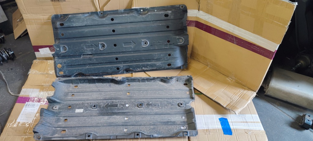 фото №1, Mitsubishi space star ii lift 15-19 плита защита подвеска правая левая kpl.