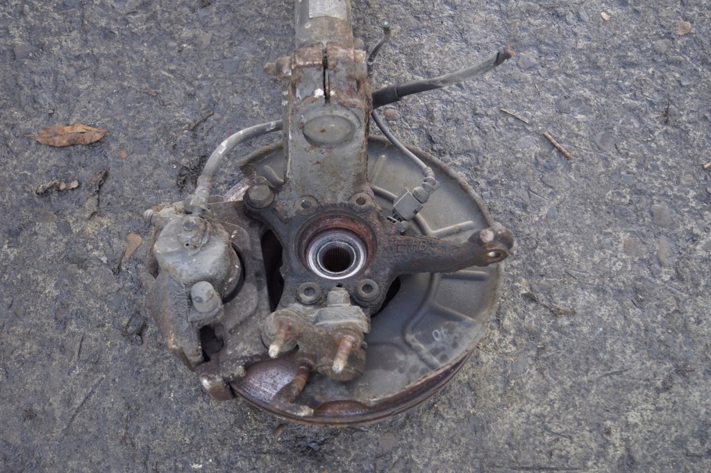 фото №5, Поворотный кулак амортизатор правый перед skoda superb ii 2.0 tdi