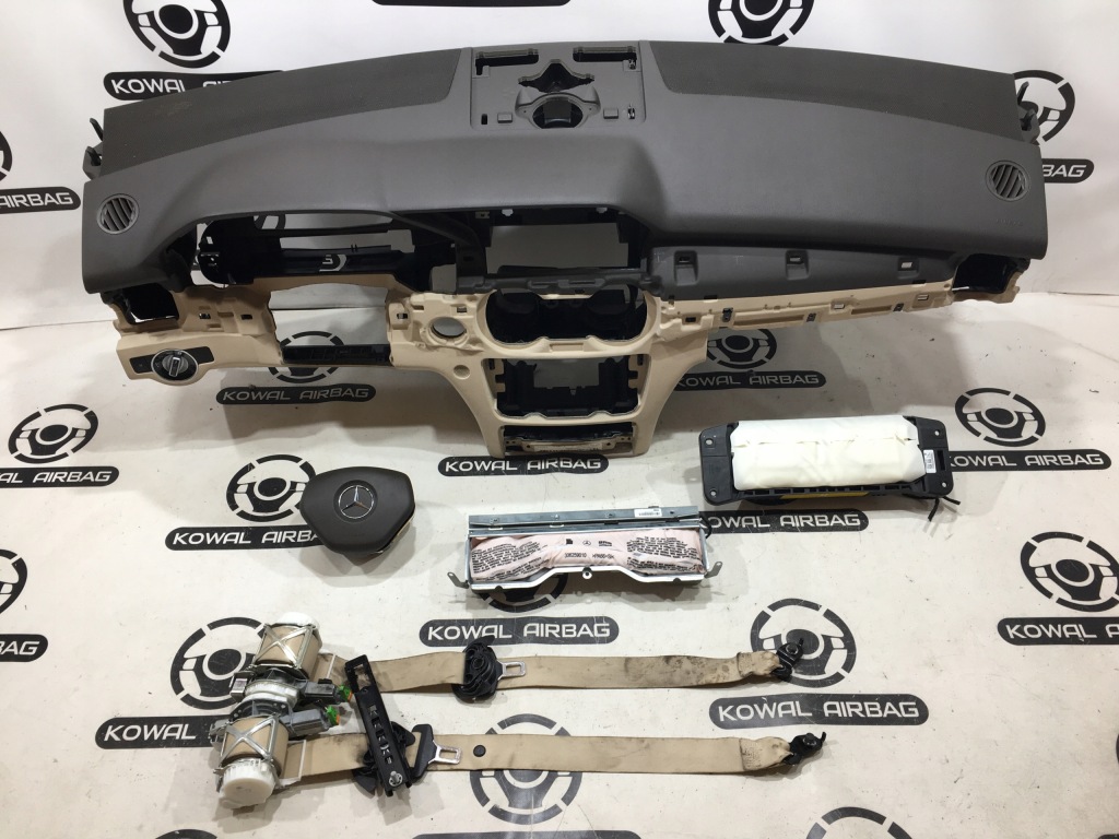 фото №1, Mercedes glk x204 204 lift приборная панель консоль подушка безопасности подушки безопасности ремни оригинал