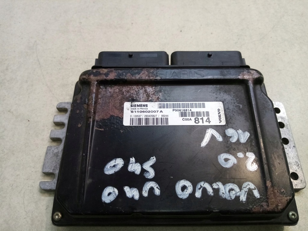 фото №1, Блок управления двигателя volvo v40 2.0 s110602007a