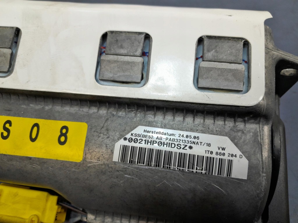 фото №12, Vw touran i панель приладів приладова подушки безпеки ремені