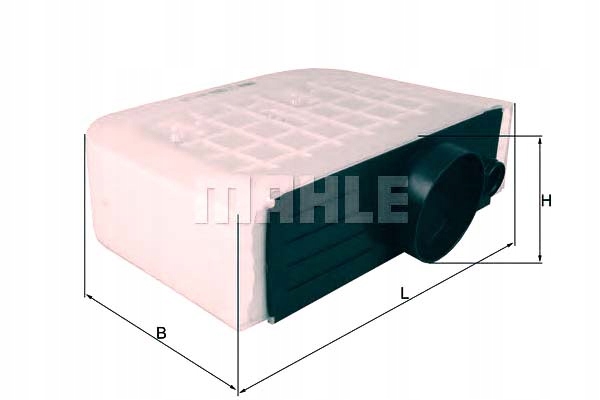 фото №2, Mahle фильтр воздуха audi