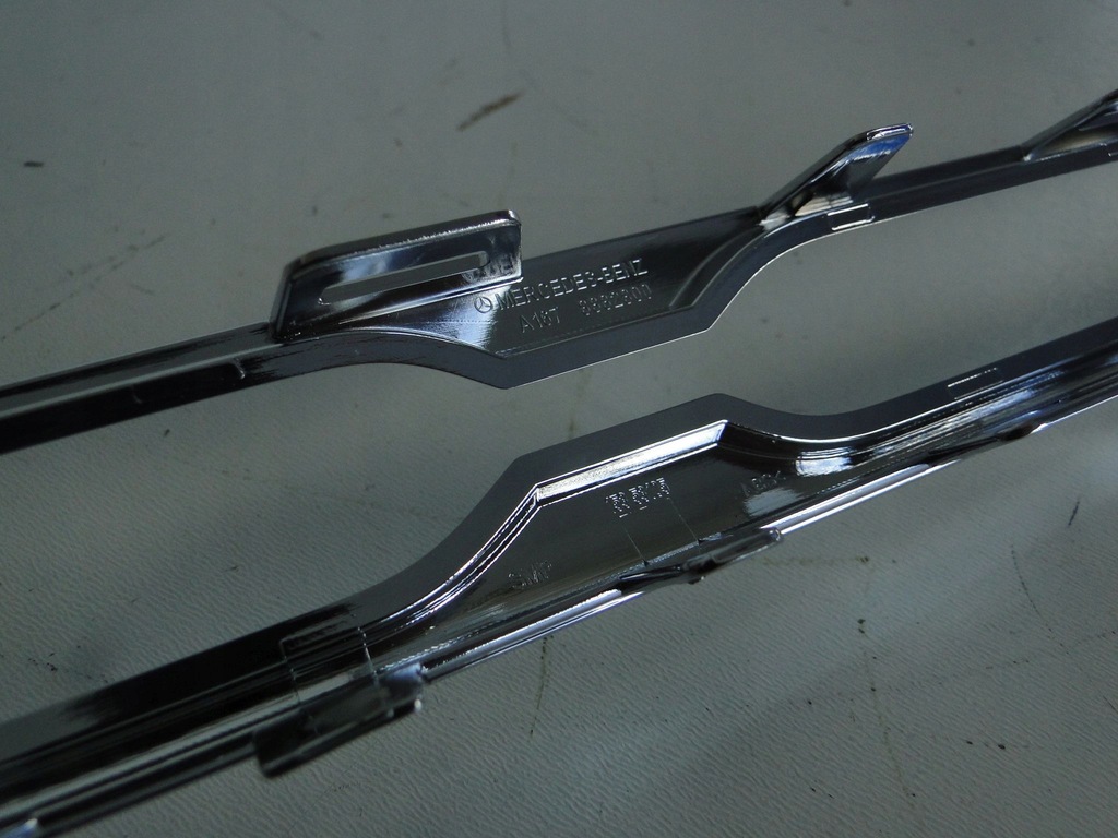 фото №15, Mercedes gle 167 w167 молдинг хром w решётка радиатора