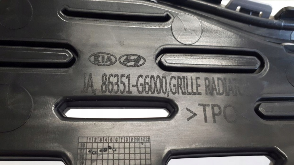 фото №9, Kia picanto 2017-2020 решётка радиатора перед