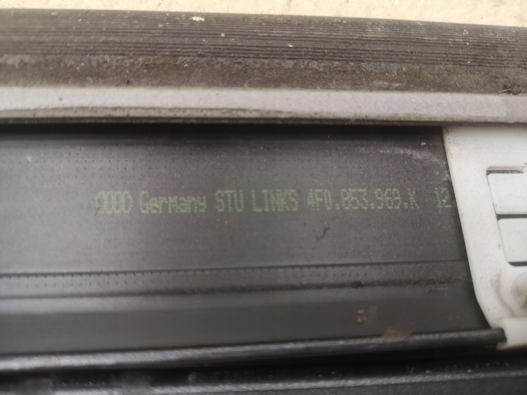 фото №12, Молдинг дверь левый задняя хром audi a6 c6 lift 08-12