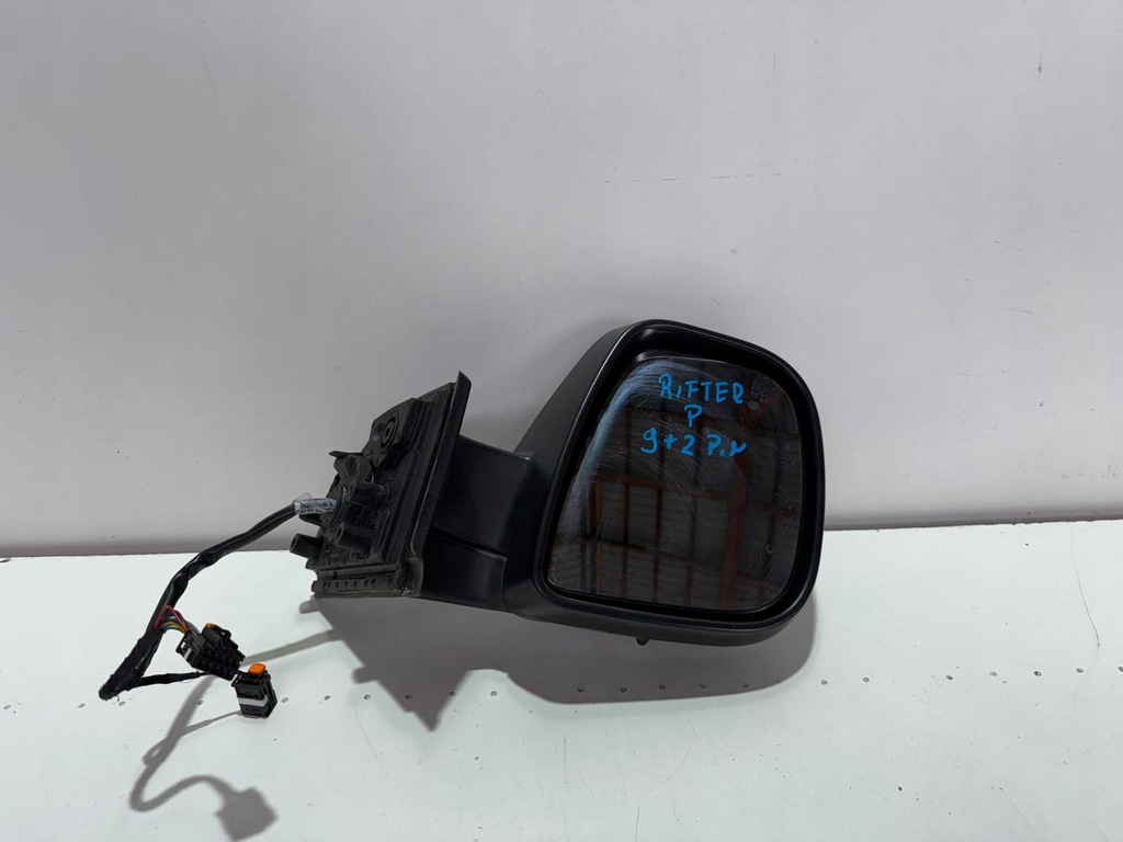 фото №1, Peugeot rifter partner berlingo combo зеркало правое 11 pin 9+2pin ассистент