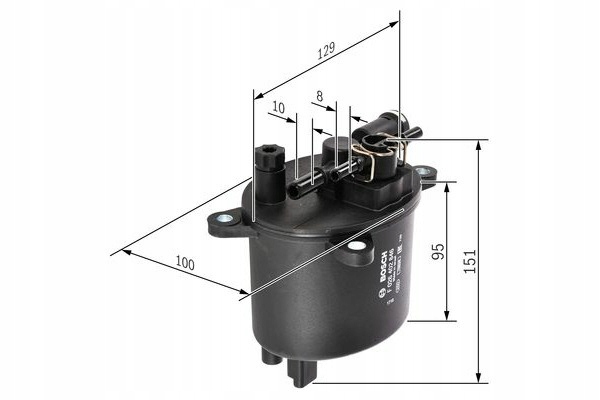 Bosch фільтр пального f 026 402 846 Оригінал