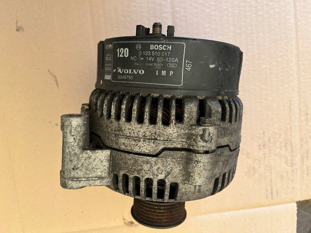 фото №1, Генератор volvo 850 v90 0123510017 6849755