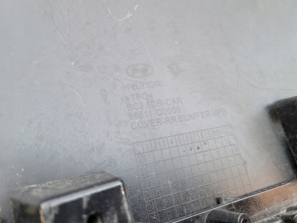 фото №10, Hyundai i20 3 iii 20- бампер задний задняя