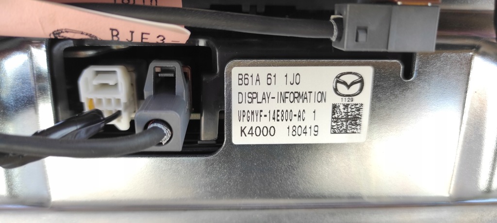 фото №12, Mazda 3 bm lift радіо дисплей навігація 2017 rok b61a611j0