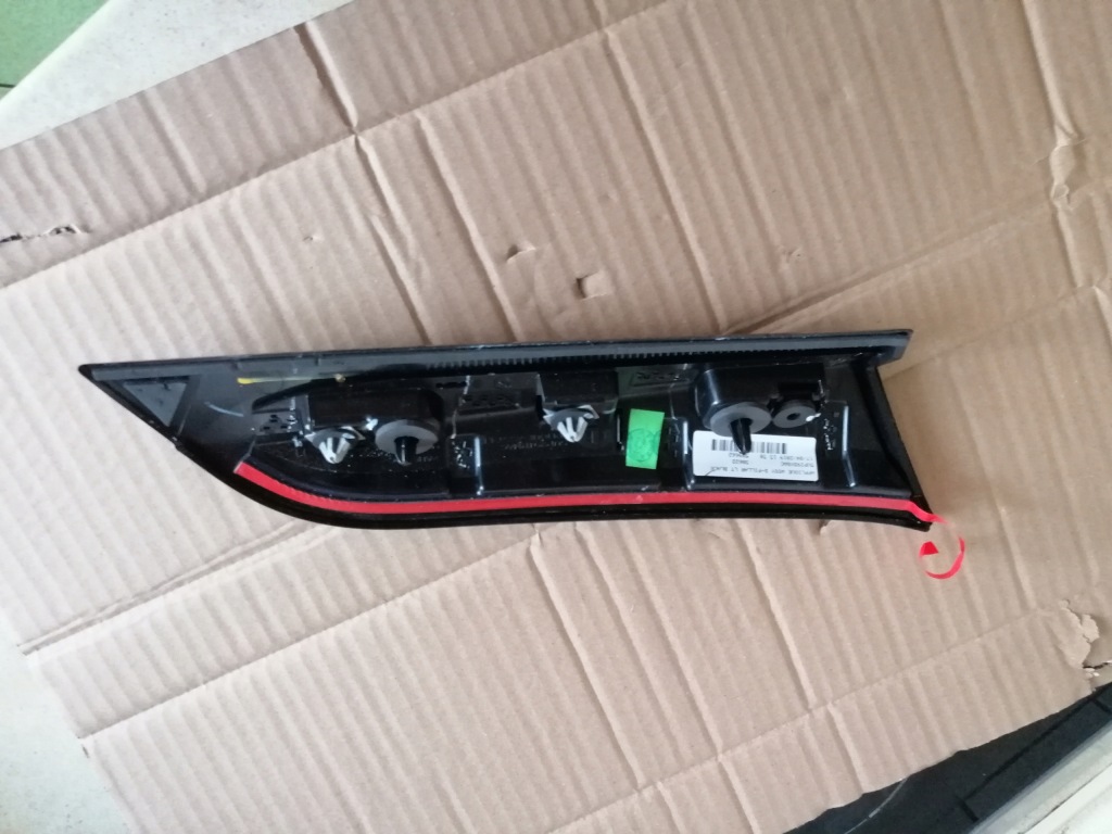 фото №2, Compass ii 17- молдинг кришки ліва nowa оригінал