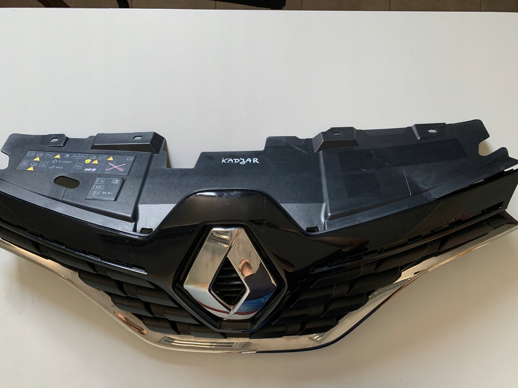 фото №3, Renault kadjar передня решітка радіатора бампера хром