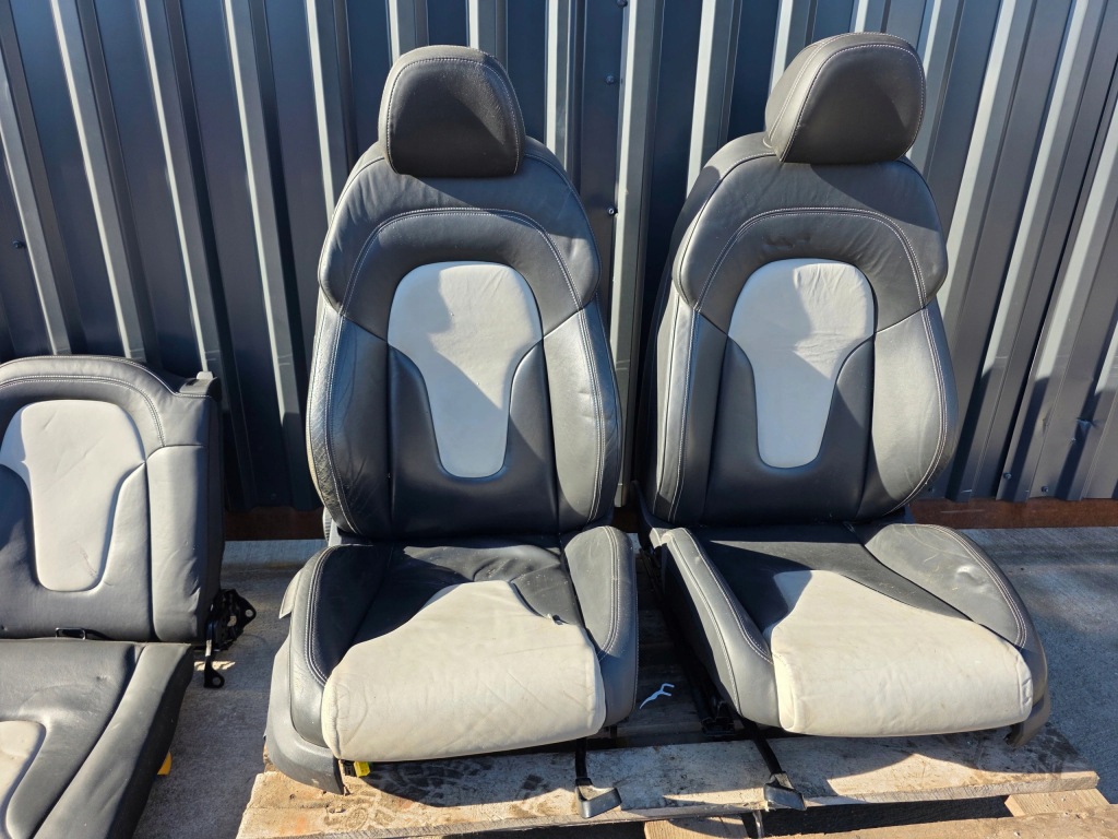 Сиденье сиденья комплект audi tt tts 8j кожа с подогревом !!! с Разборки