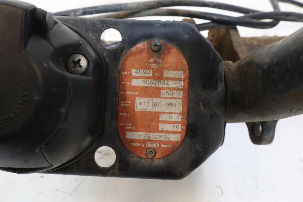 фото №7, Hak буксировочный mitsubishi outlander i