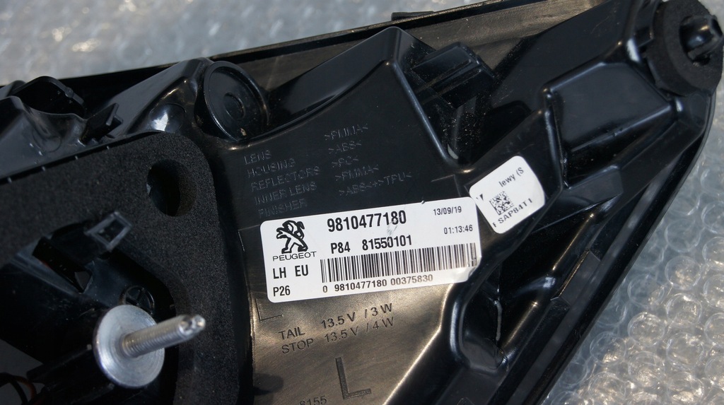 фото №5, Лампа peugeot 3008 ii led ліва europa