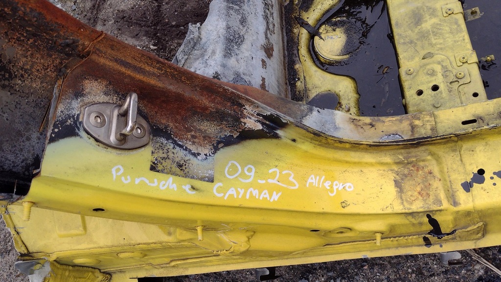 фото №10, Porsche cayman 982 718 поріг bok крила правий