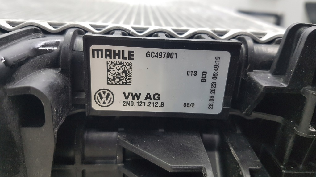 фото №12, Vw crafter 2n0 man радиатор wody