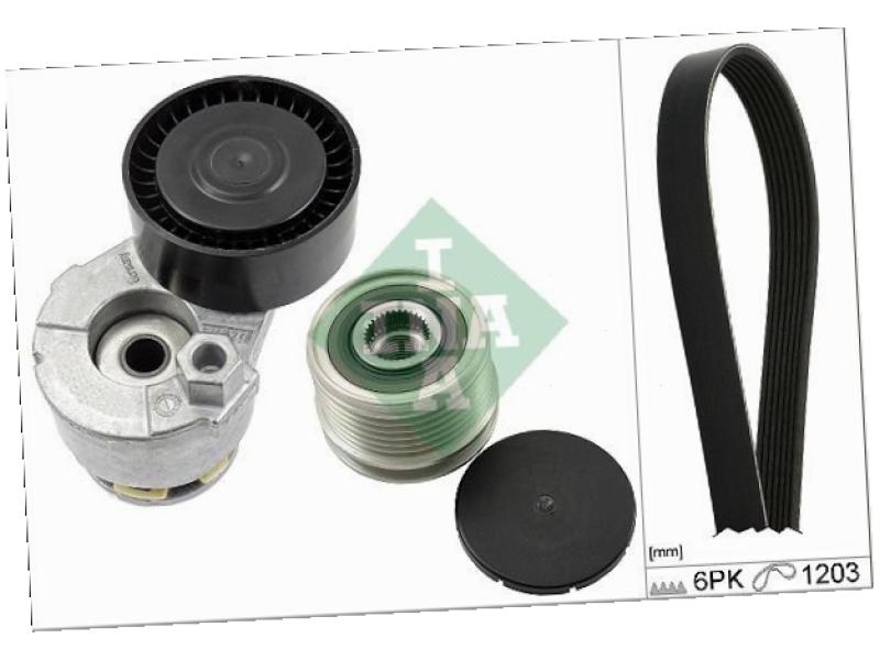 фото №2, Набір ремінь клиновий renault twingo ii 1.5 scenic iii 1.5 ii 1.5