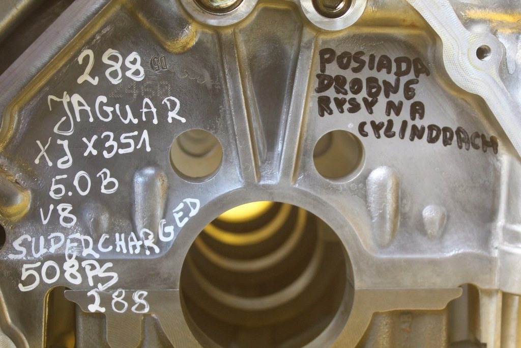 фото №16, Блок двигателя jaguar xj x351 508ps 5.0b v8 superchared land rover 8w936015bc