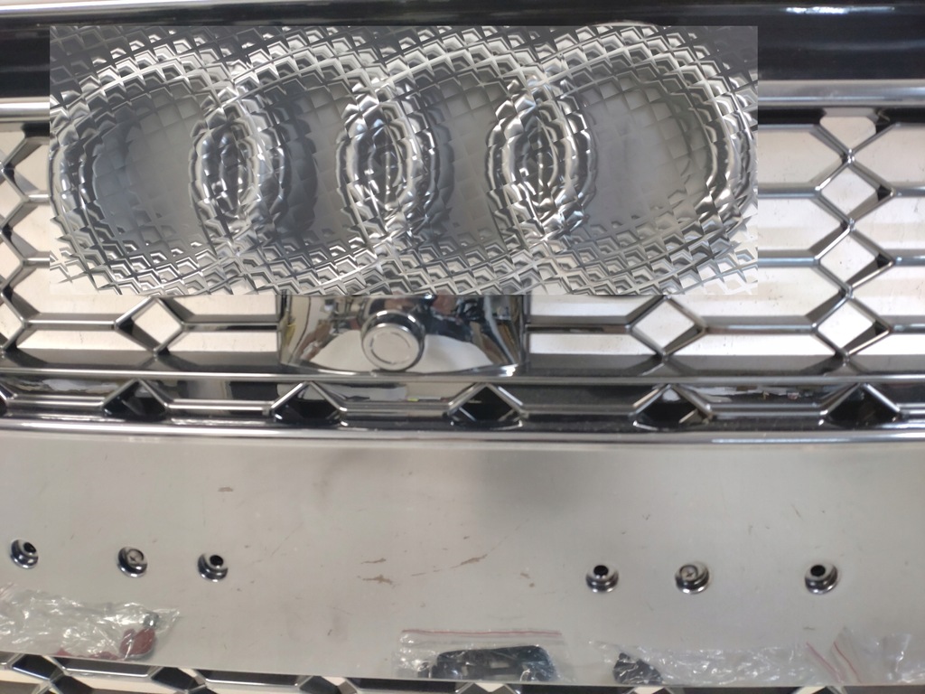 фото №7, Rs6 решётка радиатора решётка радиатора радиатора audi a6 c8 2018-24 s-line full black pdc