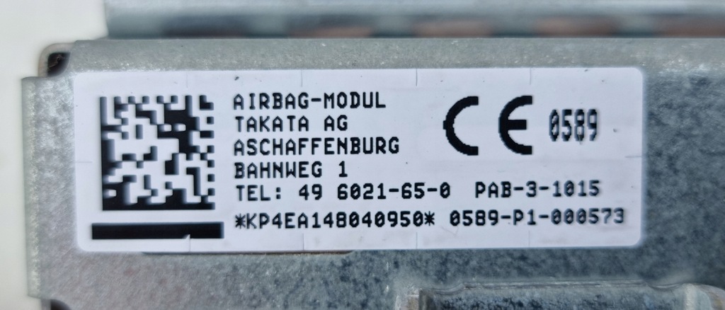 фото №5, Nissan qashqai ii j11 подушка пасажира подушка безпеки