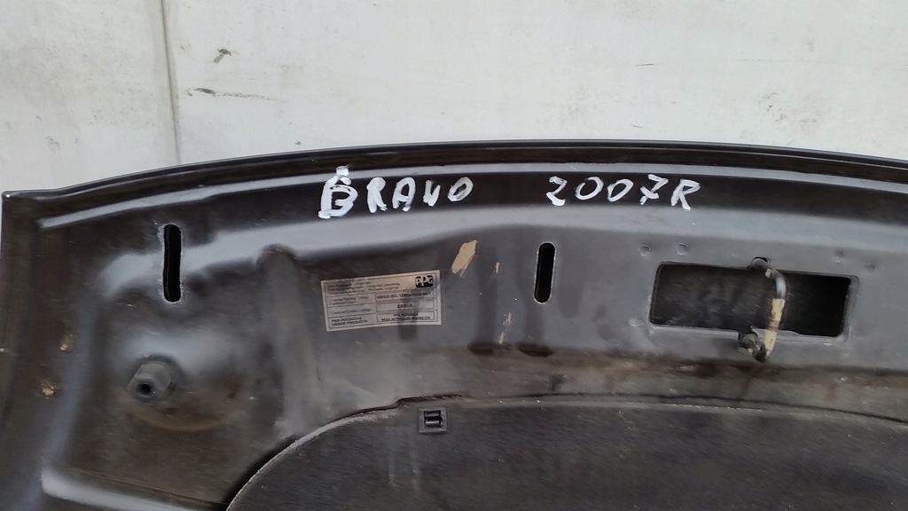 фото №7, Капот крышка двигателя fiat bravo ii 2007r